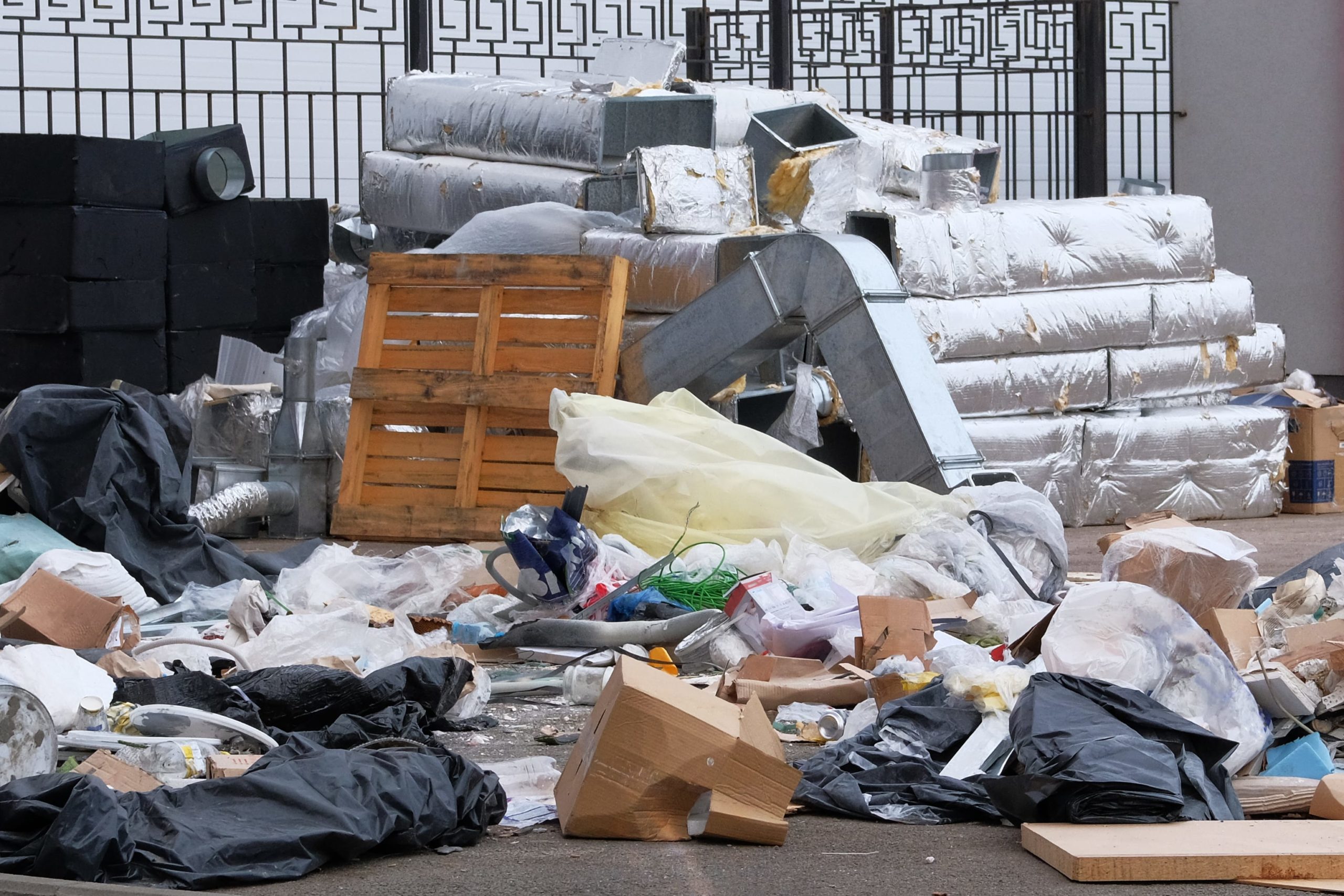 White Goods Rubbish Removal Job